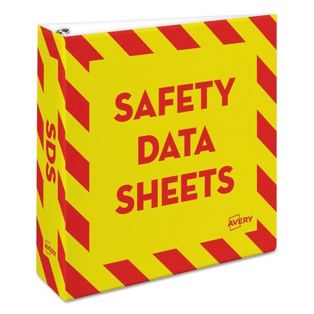 Avery HeavyDuty Preprinted Safety Data Sheet 18952